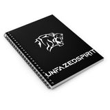 Unfazed Spiral Notebook - Ruled Line