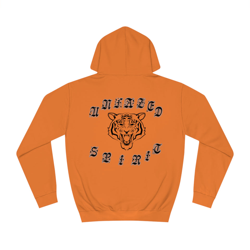 Amplify college Hoodie (unisex), light orange, Back - UNFAZEDSPIRIT