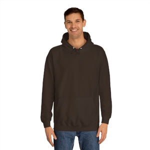 Amplify Men's Hooded Sweatshirt, black, front side - UNFAZEDSPIRIT