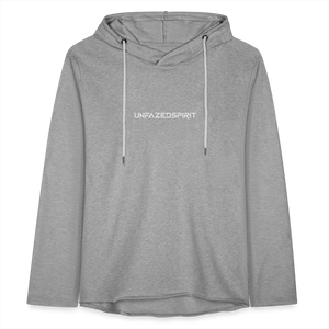 Unisex Lightweight Terry Hoodie - heather gray