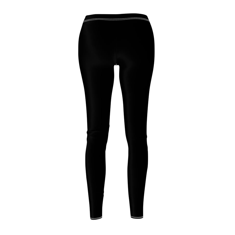 Black seamless leggings, back side ny ot srlf